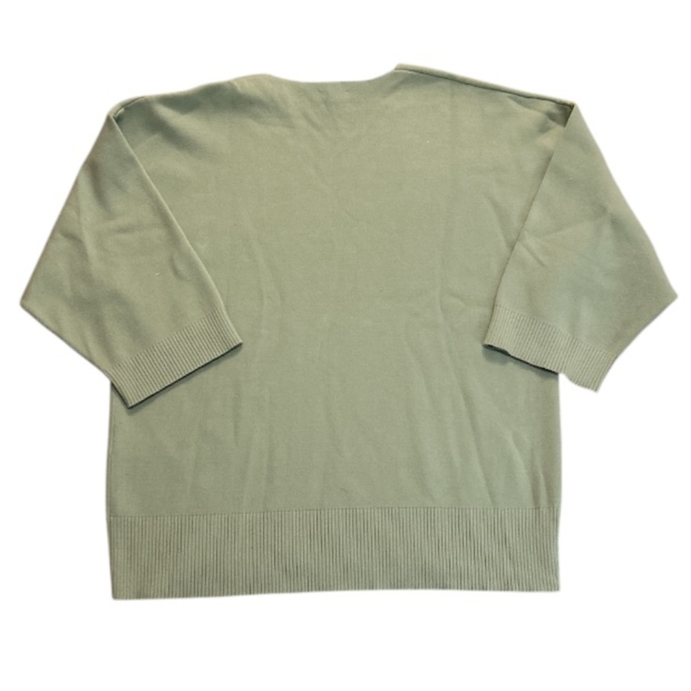 Aritzia Wilfred Free Souvenir Sage Green V neck Sweater size 2 - Picture 3 of 6
